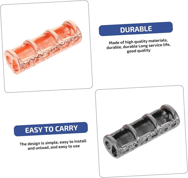 Zinc Alloy Watch Band Connectors Adapter Rose Gold 10Pcs Replacement Links for Men Women - Image 4